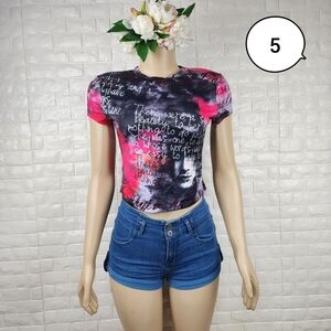 shein size 6 stretch shirt